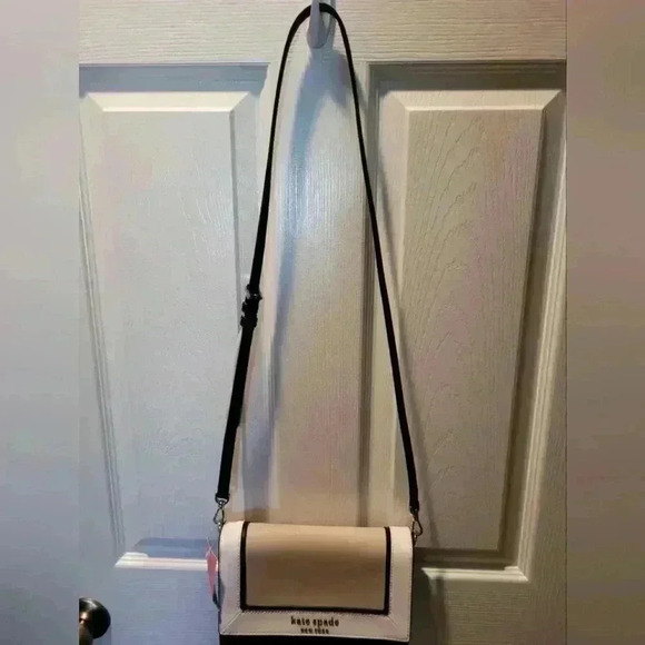 Kate Spade tricolored crossbody with silver hardware - Picture 7 of 11